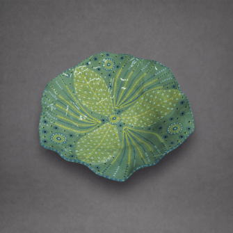 Tulpenförmige Salatschüssel in Groß