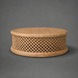 Bamileki Coffee Table - Kola wood (Cameroon) - Large