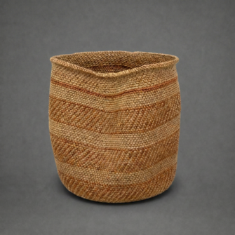 Iringa Korb - Rot gestreift