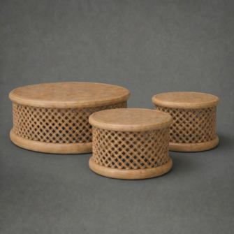 Bamileki Coffee Table - Kola wood (Cameroon) - Medium 9 Generated with Kive.ai kive image compressed basic 2 4