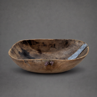 Tutsi Bowl Wood - Flat - (Rwanda)
