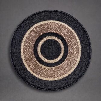 Tonga Basket Flat - Tribal Sunburst - (Zimbabwe)