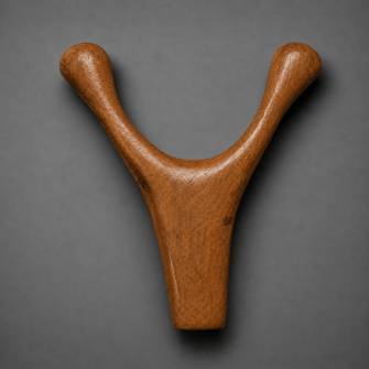 Wandobjekt "Giraffe" — Holzskulptur