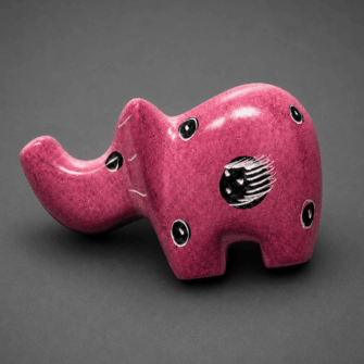 Kleiner Elefant — Handgefertigte Figur – Rot – handgefertigtes afrikanisches Kunsthandwerk, einzigartiges Design, stilvolles Wohnaccessoire 27 Kleiner Elefant — Handgefertigte Figur – Rot – handgefertigtes afrikanisches Kunsthandwerk, einzigartiges Design, stilvolles Wohnaccessoire – Bild 13