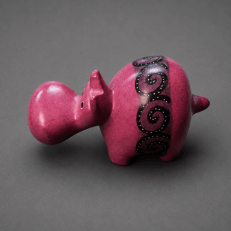 Kleines Hippo — Handgefertigte Figur – Grün – handgefertigtes afrikanisches Kunsthandwerk, einzigartiges Design, stilvolles Wohnaccessoire 27 Kleines Hippo — Handgefertigte Figur – Grün – handgefertigtes afrikanisches Kunsthandwerk, einzigartiges Design, stilvolles Wohnaccessoire – Bild 14