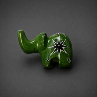 Kleiner Elefant — Handgefertigte Figur – Rot – handgefertigtes afrikanisches Kunsthandwerk, einzigartiges Design, stilvolles Wohnaccessoire 20 Kleiner Elefant — Handgefertigte Figur – Rot – handgefertigtes afrikanisches Kunsthandwerk, einzigartiges Design, stilvolles Wohnaccessoire – Bild 6