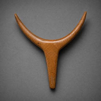 Wandobjekt "Oryx"— Holzskulptur