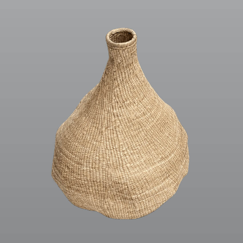 Tonga Korb – Zwiebelform – Medium – Ø40 × H50 cm 1 Tonga Korb – Zwiebelform – Produktbild