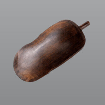 Tutsi Holzschale – Ellipsenform – (Ruanda)