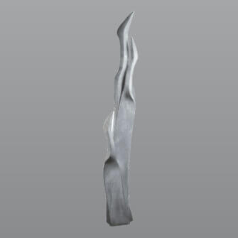 Alternative view of Steinskulptur „Family of Birds“ Hellgrau Springstone