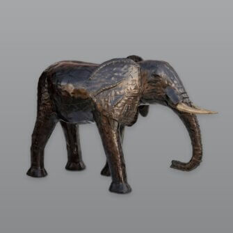 Alternative view of Stahlskulptur Elefant – L