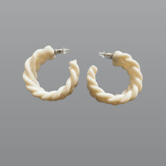 Jewelseed – Offwhite Gedrehter Reifen