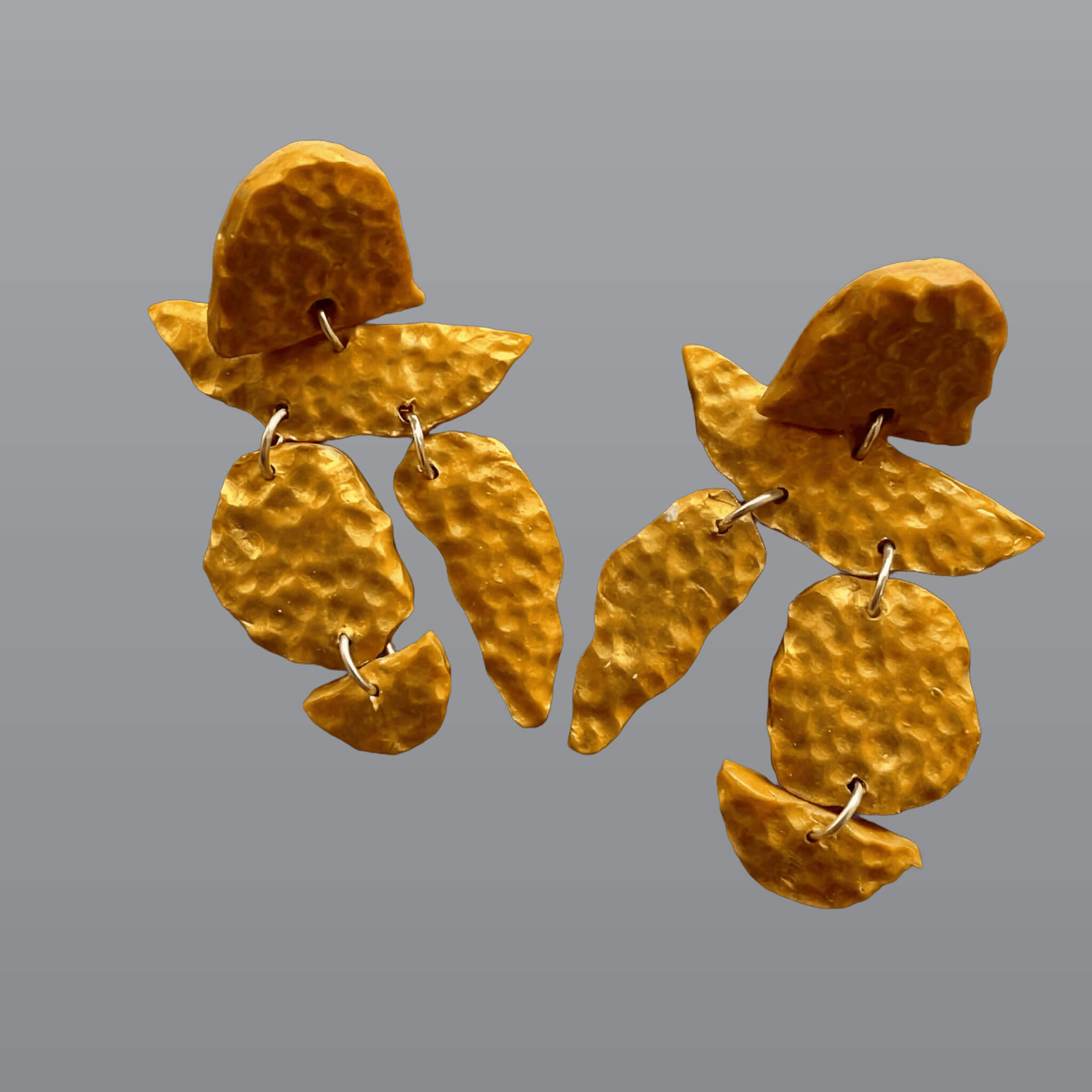 Jewelseed – Gold Abstrakt Gehämmert 1 Jewelseed – Gold Abstrakt Gehämmert