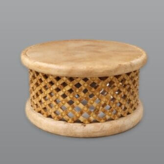 Alternative view of Bamileke Couchtisch – Small – Ø50 × H40 cm