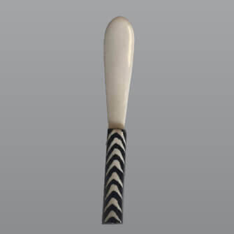 Buttermesser aus Knochen mit Batik-Design 12 Buttermesser aus Knochen mit Batik-Design – Bild 6