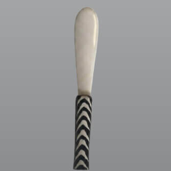 Buttermesser aus Knochen mit Batik-Design 13 Buttermesser aus Knochen mit Batik-Design – Bild 7