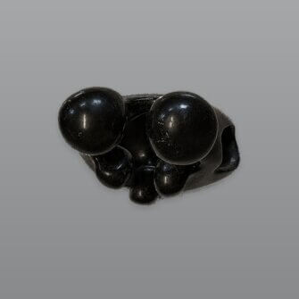 Alternative view of Specksteinskulptur „Family of 5“ – (10 × 4 × 16 cm)