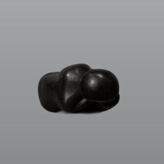 Specksteinskulptur „Figur der Stille“ – Produktansicht