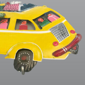 Wandaufhänger – Schulbus für Kinderzimmer 7 Wandaufhänger – Schulbus für Kinderzimmer – Bild 3
