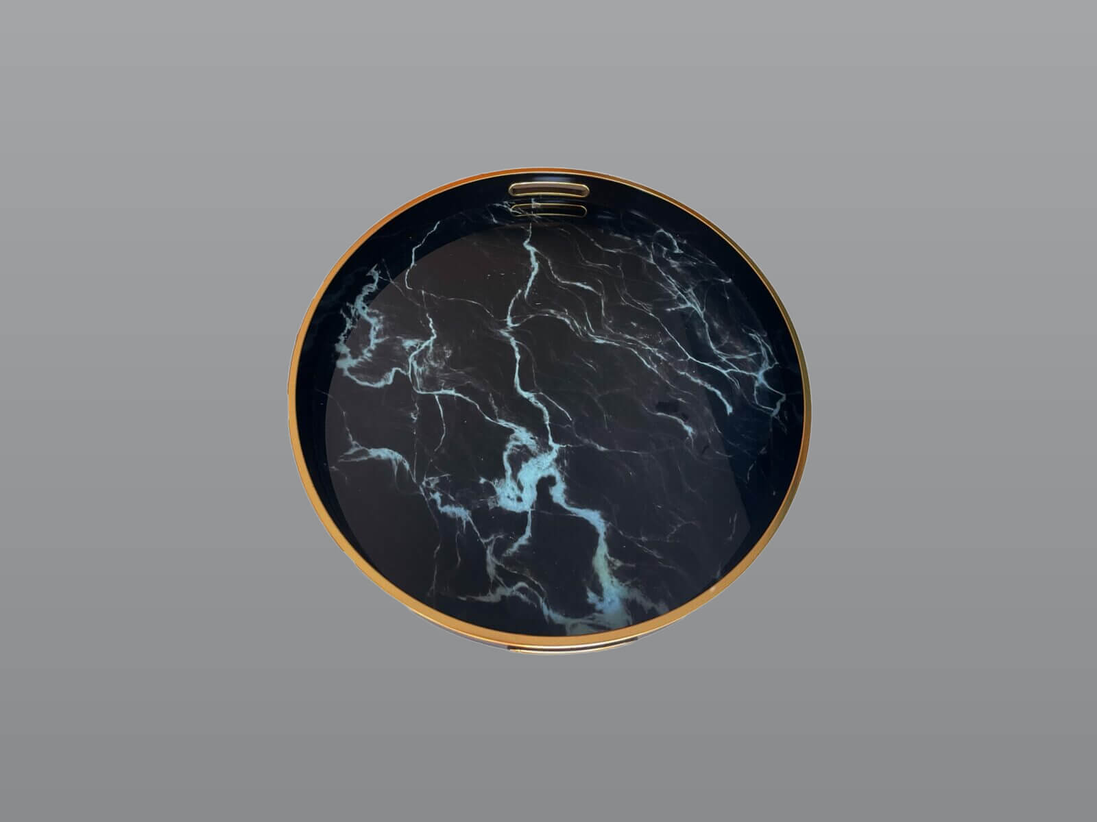 Glastablett „Lightning“ – Groß – 44,5 × 4 cm 1 Glastablett „Lightning“ – Groß