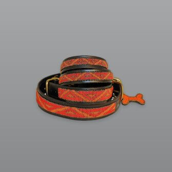 Hundehalsband Kabaka Neon – 25–35 cm
