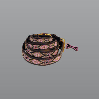 Hundehalsband Kampuri Pink – 25–35 cm