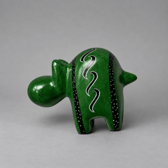 Kleines Hippo – Handgefertigte Figur 16 Kleines Hippo – Handgefertigte Figur – Bild 3