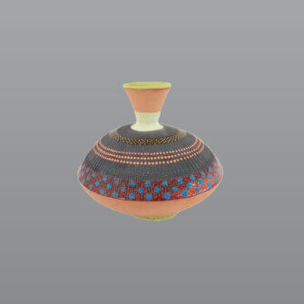 Alternative view of Keramik-Vase "Flared Neck"
