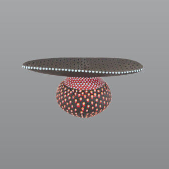 Alternative view of Keramik-Schale „Ecliptic Balance“ – 25 × 24 × 20 cm