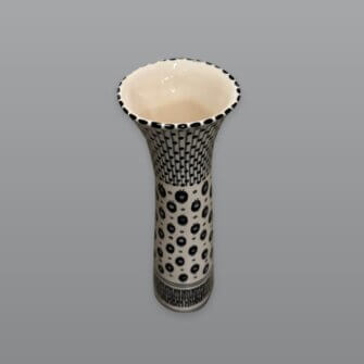 Alternative view of Keramik-Vase "Gedreht"