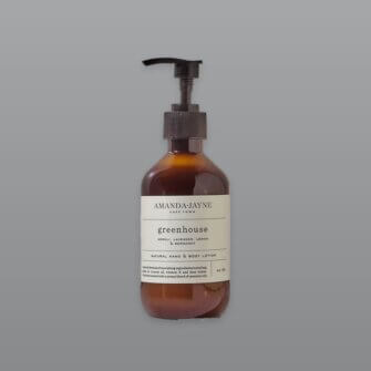 Amanda-Jayne – Hand- & Körperlotion Greenhouse – 300 ml