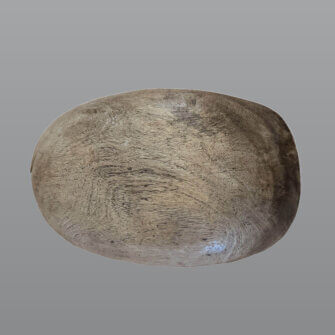 Tutsi Holzschale – Flach – 18 × 33 × 12 cm 7 Tutsi Holzschale – Flach – (Ruanda) – Detailansicht