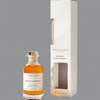 Amanda-Jayne Raumduft-Diffusor Sweet Cashmere, 170 ml, mit Verpackung